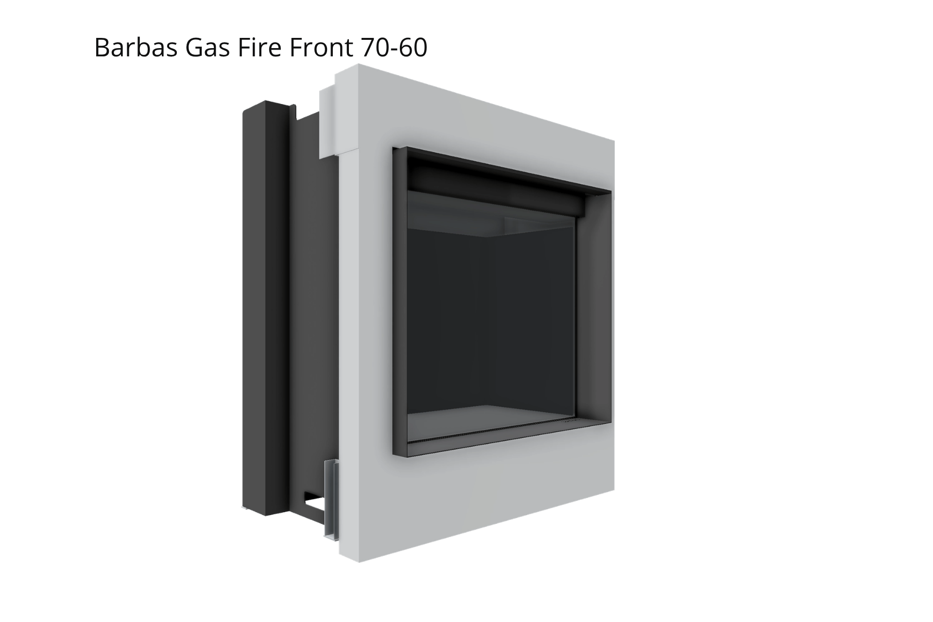Barbas Gas Fire Front 70-60