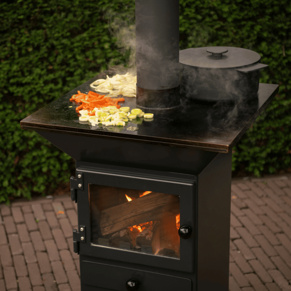 Qstove BBQ-haard Solid - Black Qstove BBQ-haard Solid - Black - Afbeelding 3