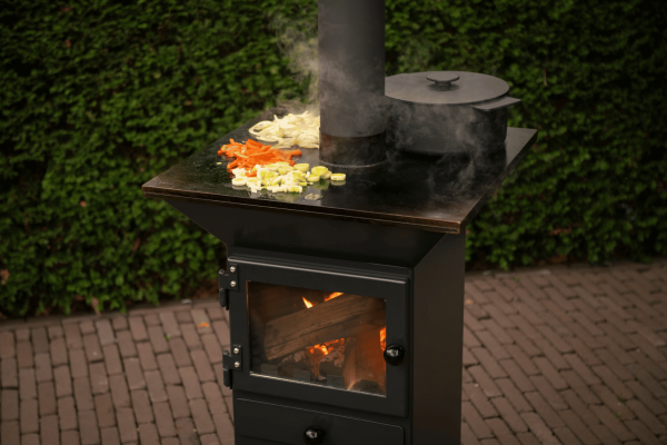 Qstove BBQ-haard Solid - Black
