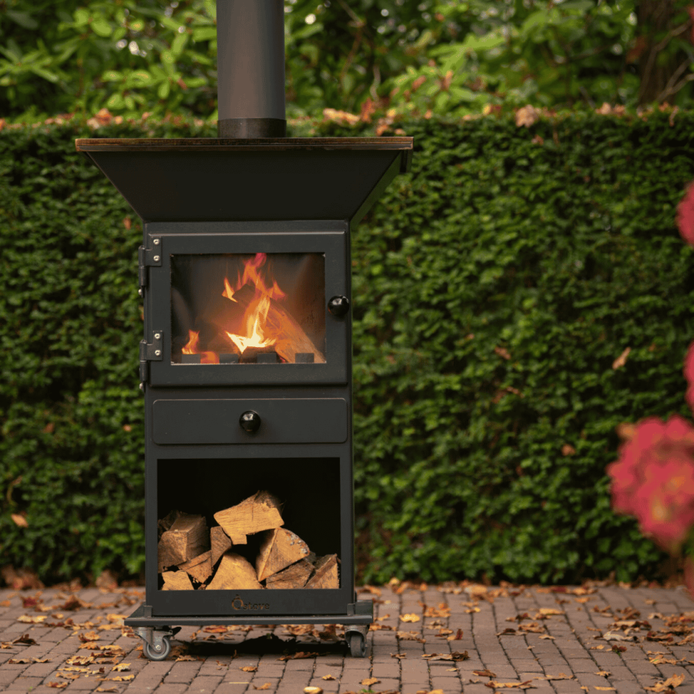 Qstove BBQ-haard Solid - Black Qstove BBQ-haard Solid - Black - Afbeelding 2