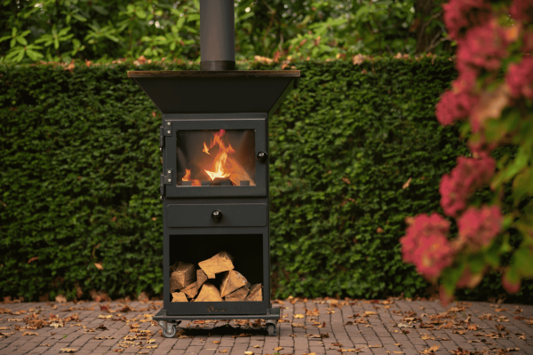 Qstove BBQ-haard Solid - Black