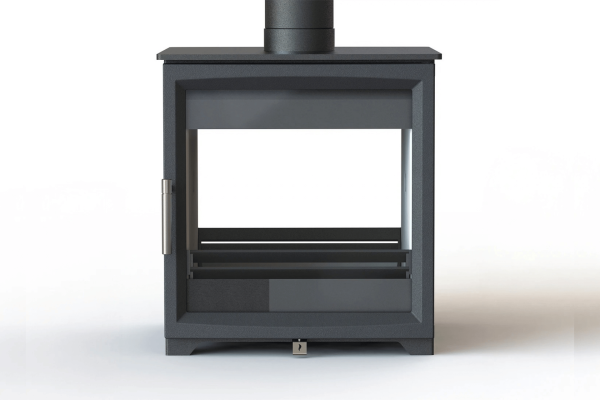 Charlton & Jenrick Fireline Woodtec 8 kW doorkijk haard Charlton & Jenrick Fireline Woodtec 8 kW doorkijk haard