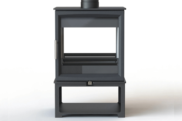 Charlton & Jenrick Fireline Woodtec 8 kW doorkijk haard Charlton & Jenrick Fireline Woodtec 8 kW doorkijk haard